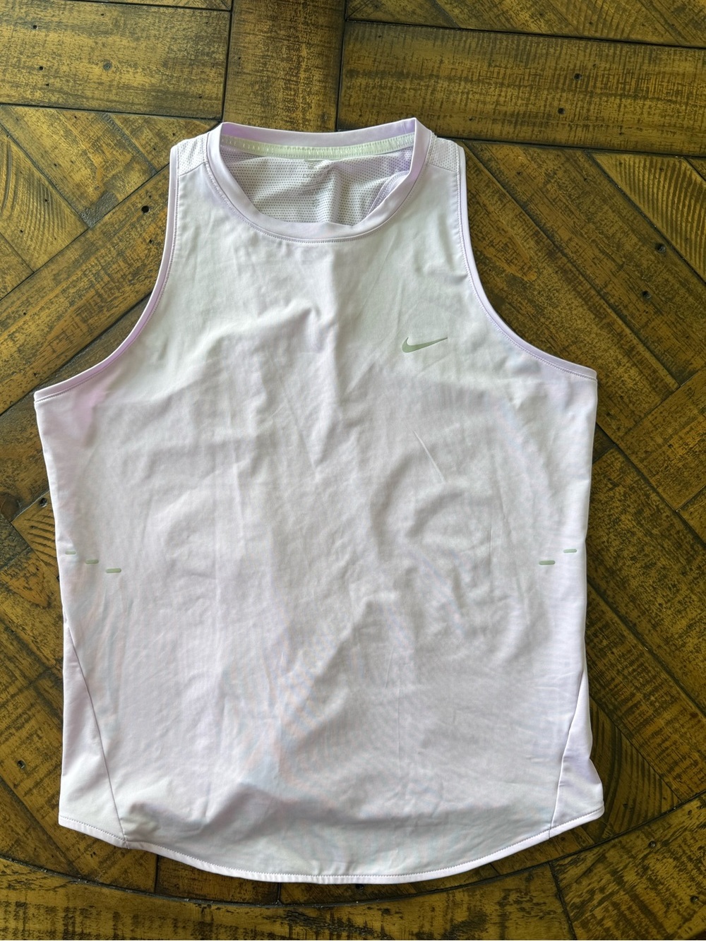 Nike Swift Violet Mist Dri-Fit Running Tank Top - Picture 3 of 3